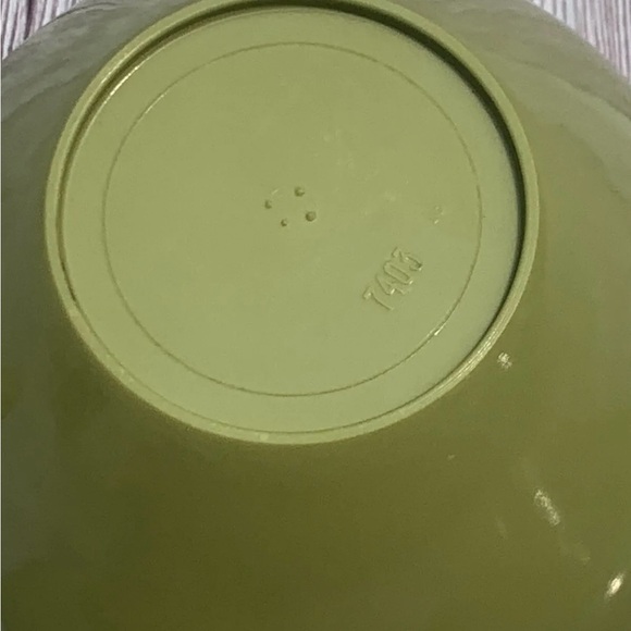 Vintage MCM Melmac Cups Saucers & Small Plates 20 Piece Lot Green Avocado - Picture 6 of 11